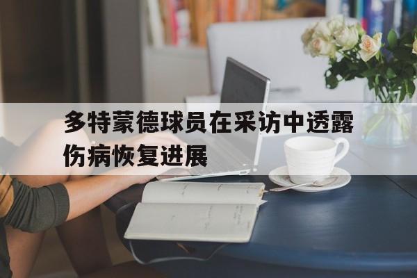 游戏界面-多特蒙德球员在采访中透露伤病恢复进展